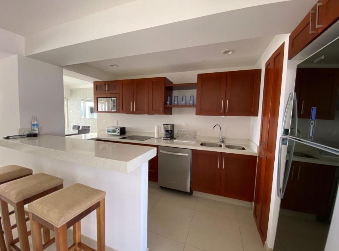 A Pie De Playa Con Alberca Jacuzzi Vista Al Mar Apartment Mazatlan Exterior photo