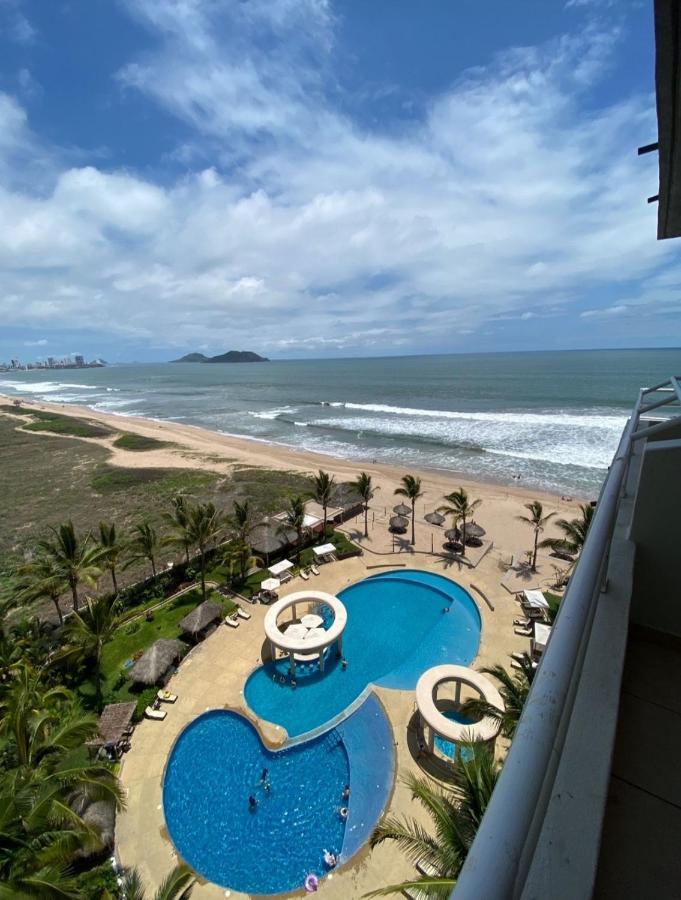 A Pie De Playa Con Alberca Jacuzzi Vista Al Mar Apartment Mazatlan Exterior photo